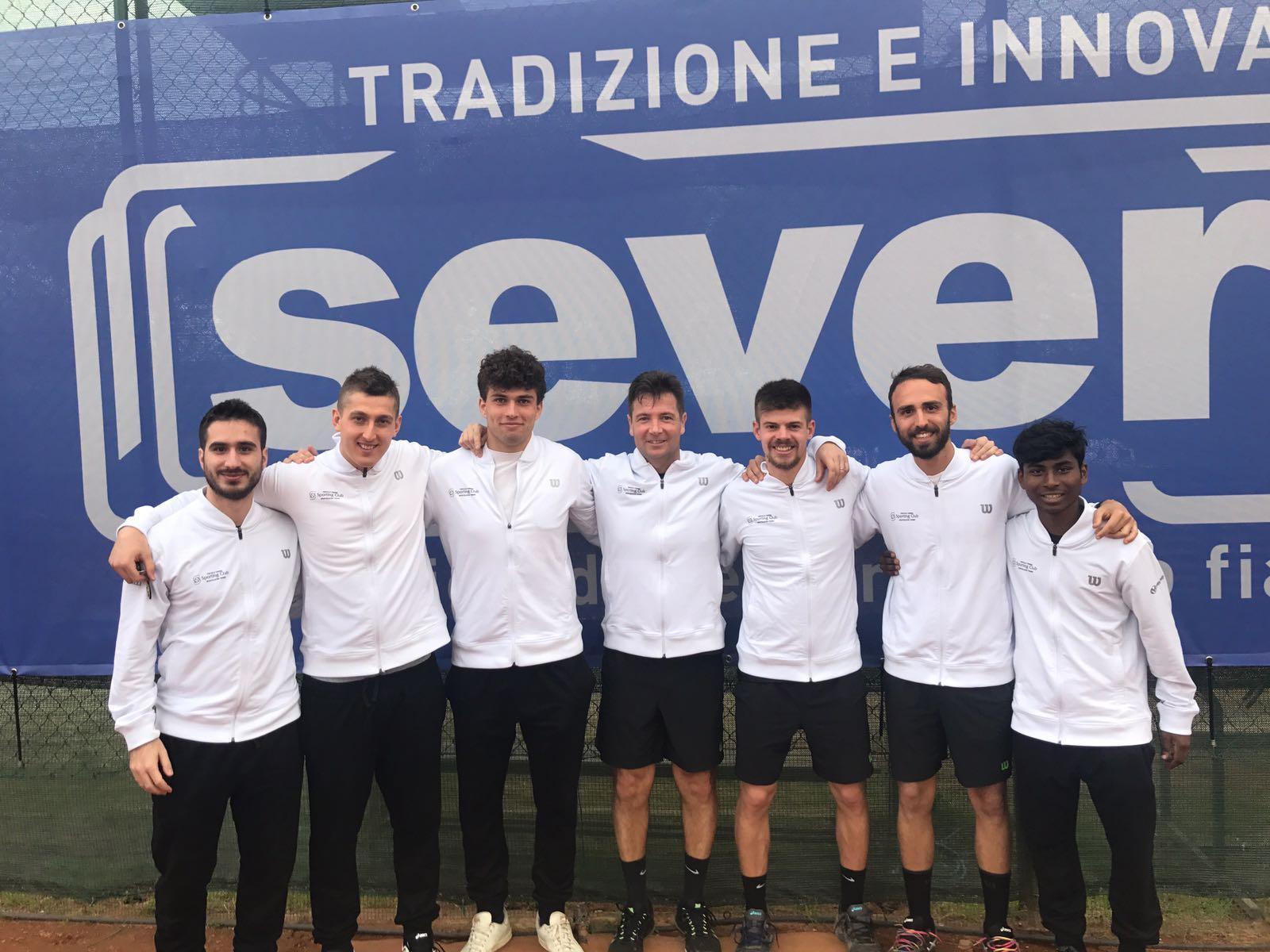La squadra di Serie B 2018 dello Sporting Club Montecatini