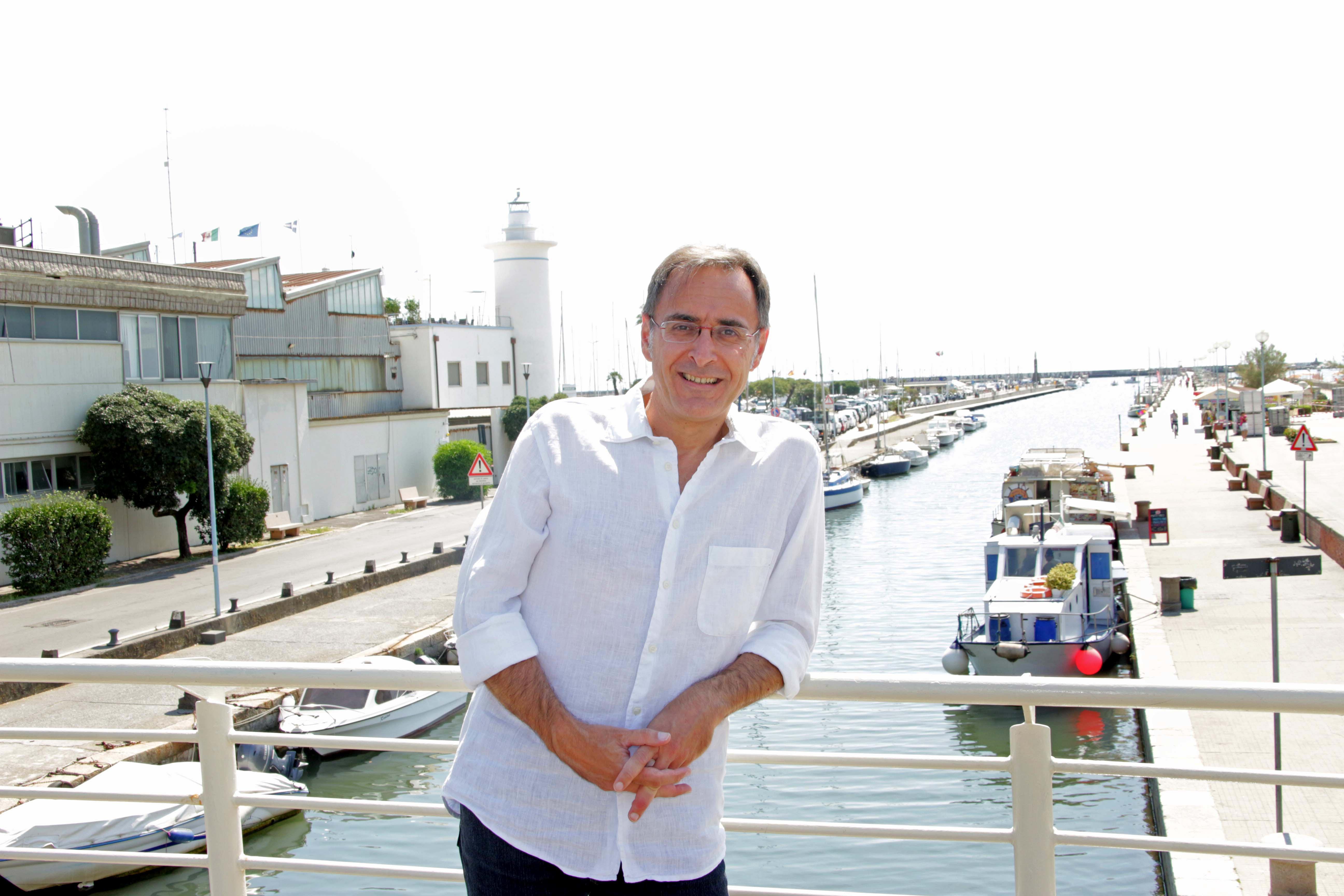 Lo scrittore viareggino Giampaolo Simi (foto Ciurca/Paglianti)