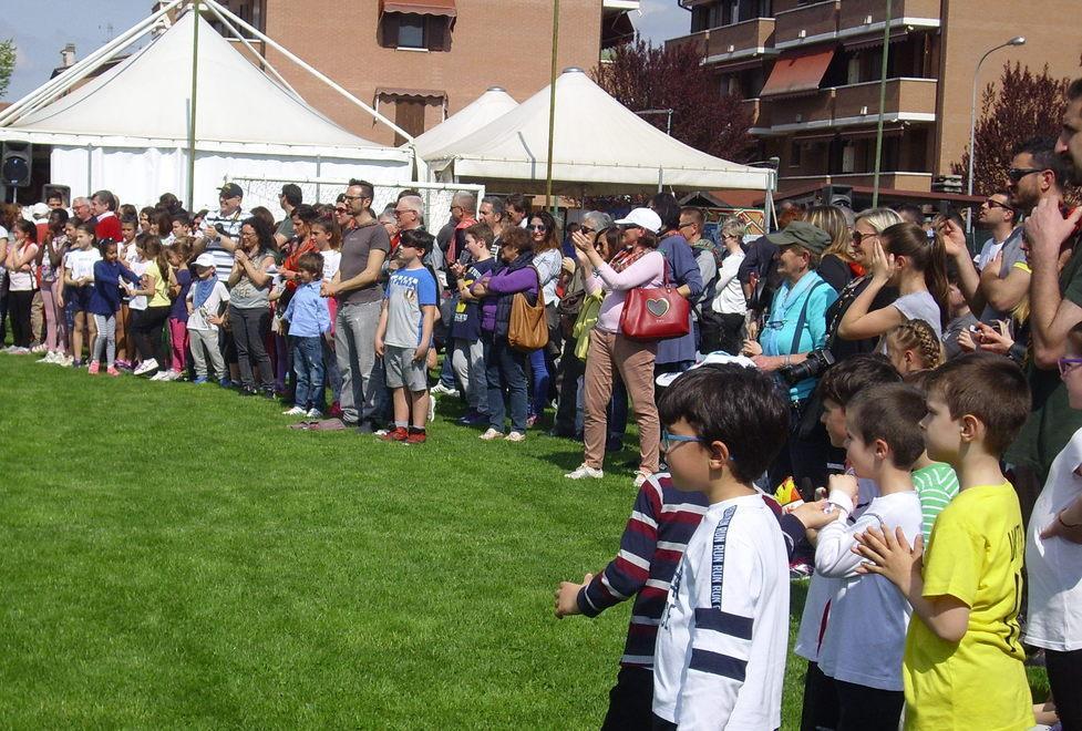 La festa di primavera con la scuola
