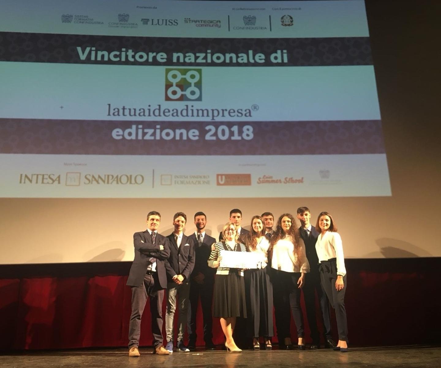 Il convertitore di C02 dei ragazzi dello Spano miglior idea d’impresa 