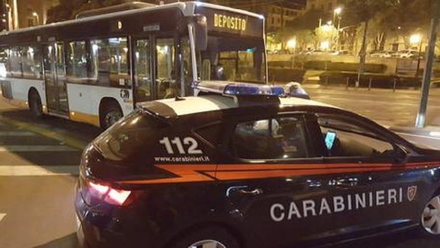 Tentata violenza sessuale sul bus: arrestato dai carabinieri