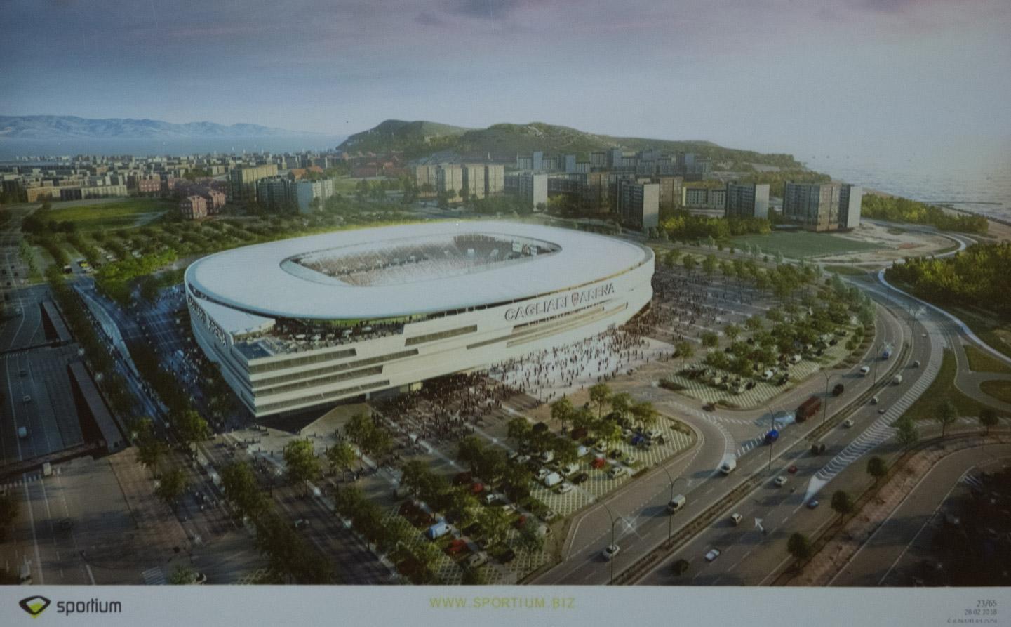 Il progetto del nuovo stadio prescelto dalla società