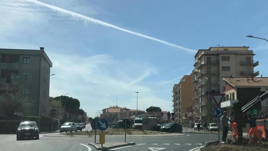 Aperta la nuova rotatoria in centro