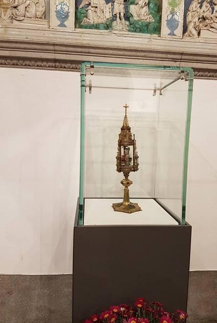 Una festa per il ritorno a Santa Fiora del reliquiario