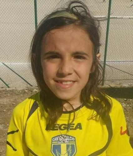  Ilaria, bimba col calcio nel sangue A 10 anni sogna da campionessa