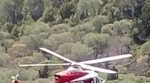Anziano finisce in una scarpata: viene salvato dall’elisoccorso