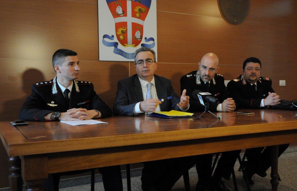 La conferenza stampa a Nuoro (foto Massimo Locci)