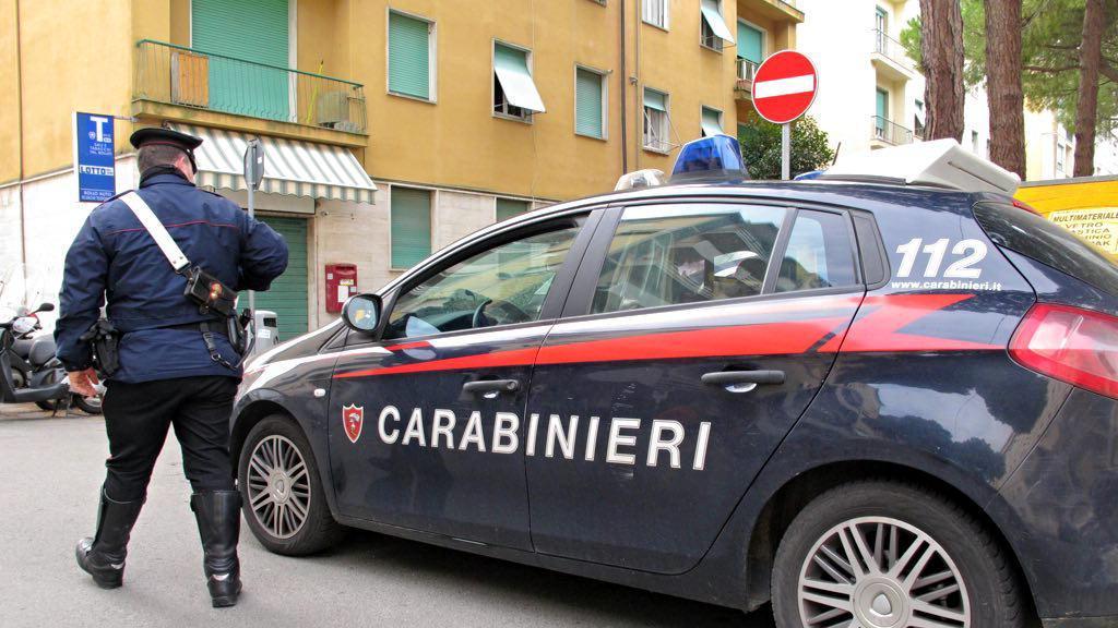 Una pattuglia dei carabinieri
