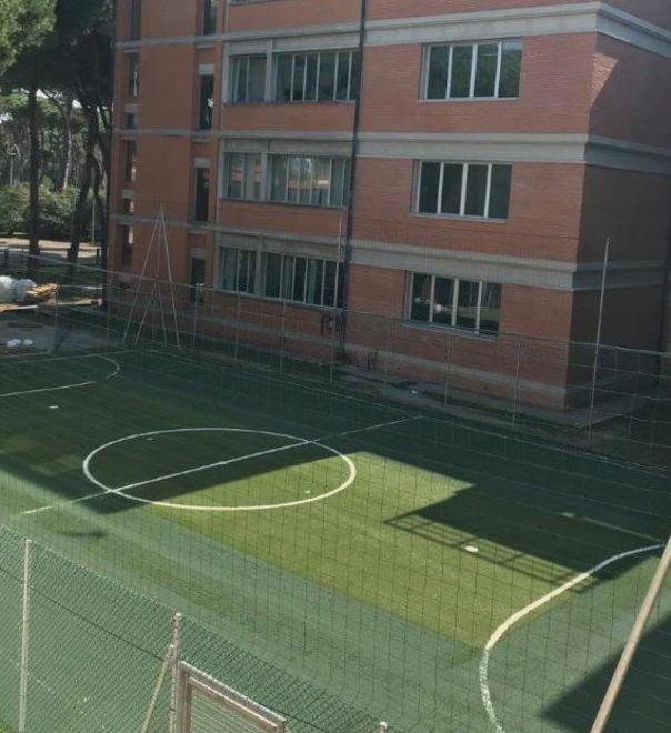 Un campo di calcetto al Piaggia 