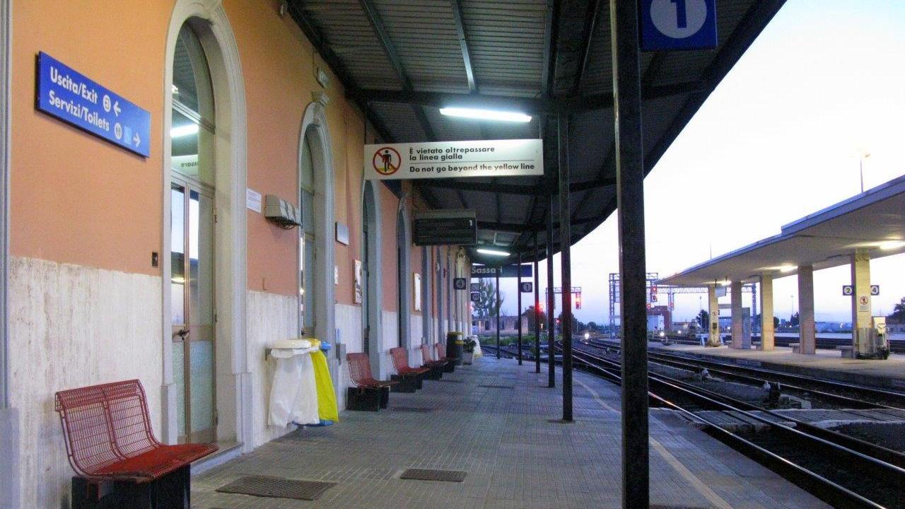 La stazione ferroviaria di Sassari