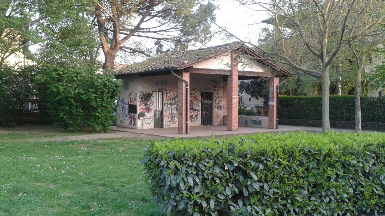 Il casottino del giardino Palloni a Seano