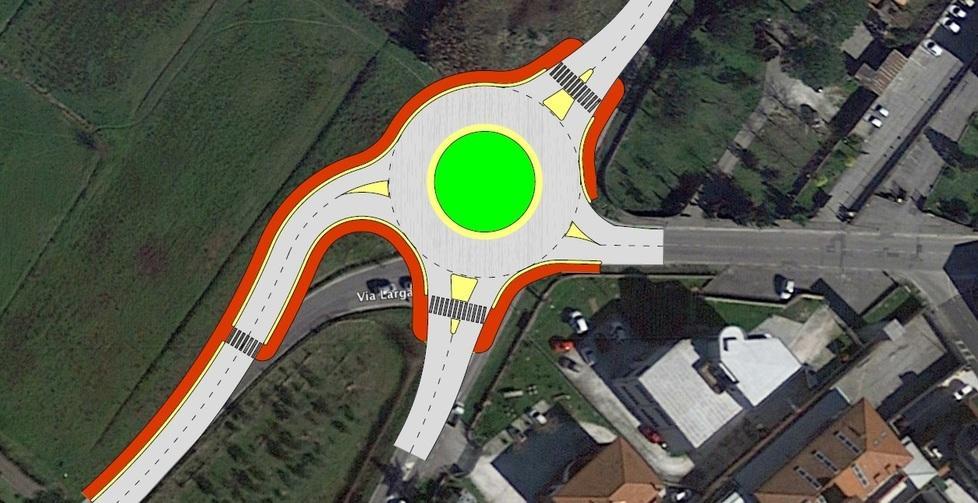 Via Firenze, nel 2019 i lavori per la rotonda 