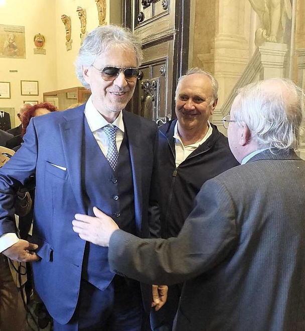 S. Ranieri, benemerenza a Bocelli 