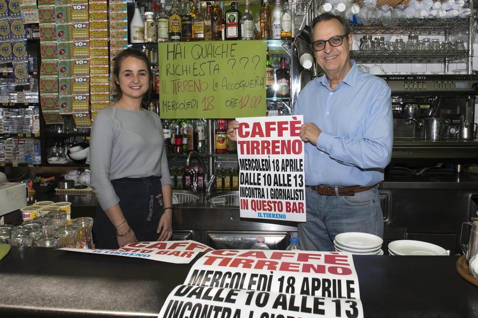Oggi Caffè Tirreno al chiosco “La Fenice”