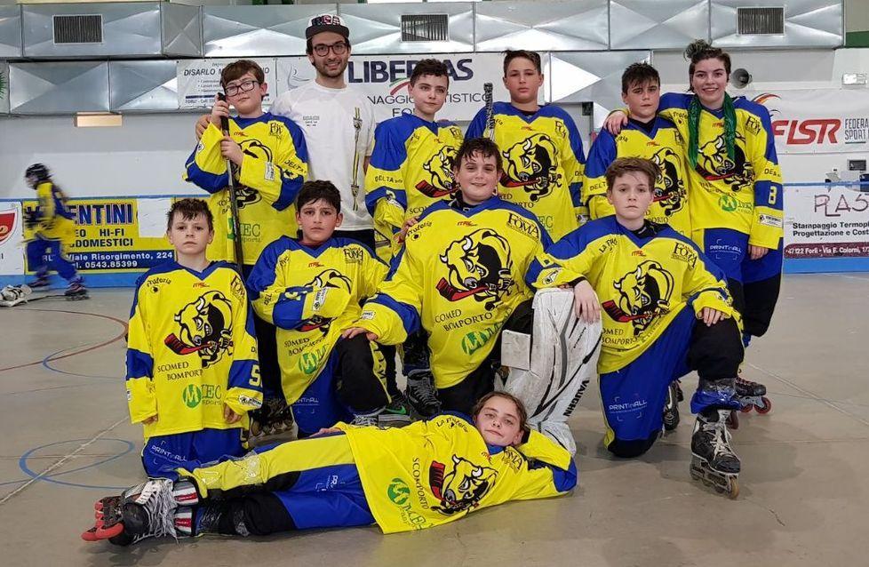 Hockey in line: Scomed Under 14 agli spareggi