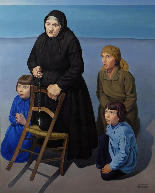 Il rosario familiare di Cagnaccio nell’esposizione Cavallini-Sgarbi