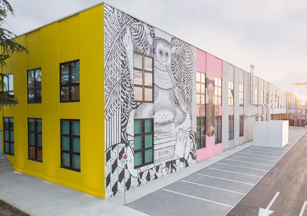 Il nuovo stabilimento (foto Gucci)