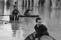 La storica piena del ’51 La Bassa invasa dal Po 