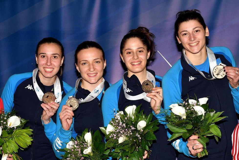 Spada, Nicol Foietta oro a squadre agli Europei
