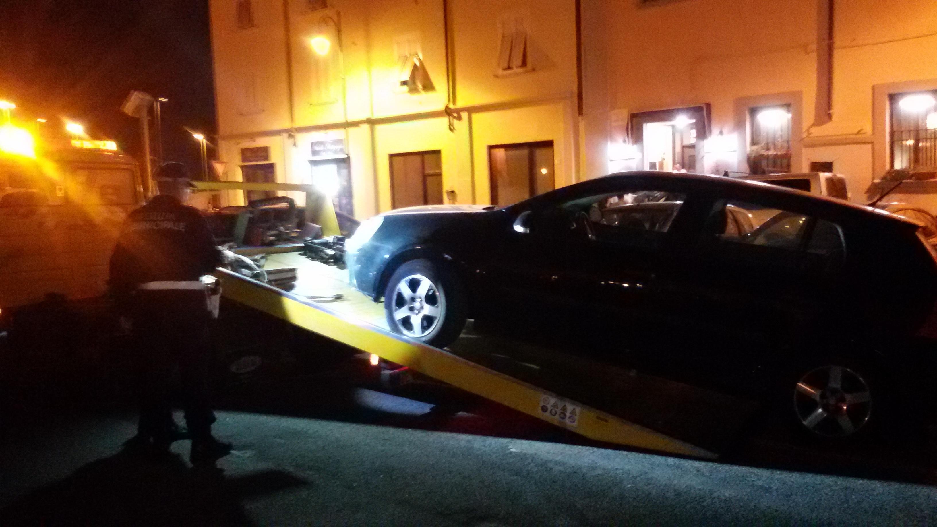 Il mezzo rimosso in Venezia