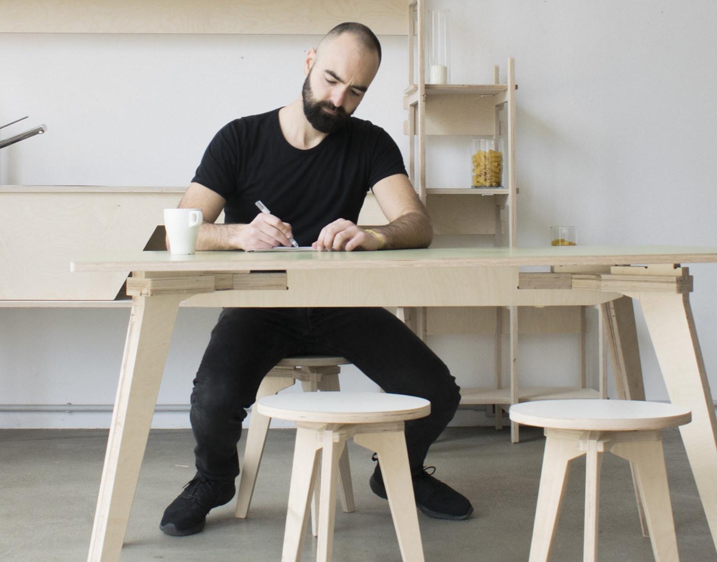 La cucina futuribile di Carta premiata al Salone del mobile