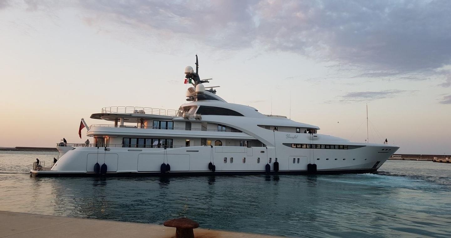 Il “Graceful” fa rotta verso la Turchia