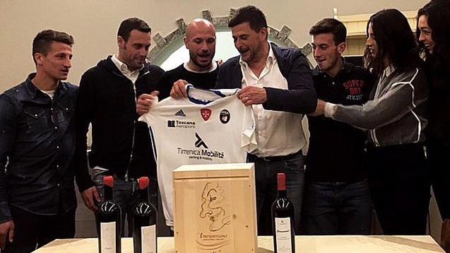 I nerazzurri allo Zara di Coltano
