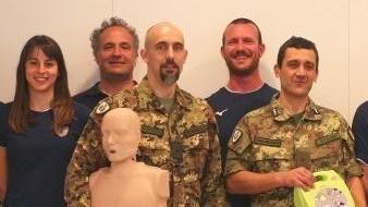 Lezione salvavita per i carabinieri