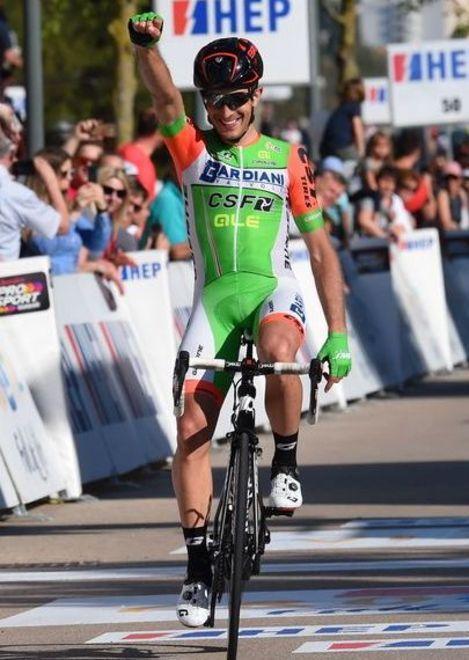 Impresa di Tonelli della Bardiani Vince una tappa del Tour of Croatia