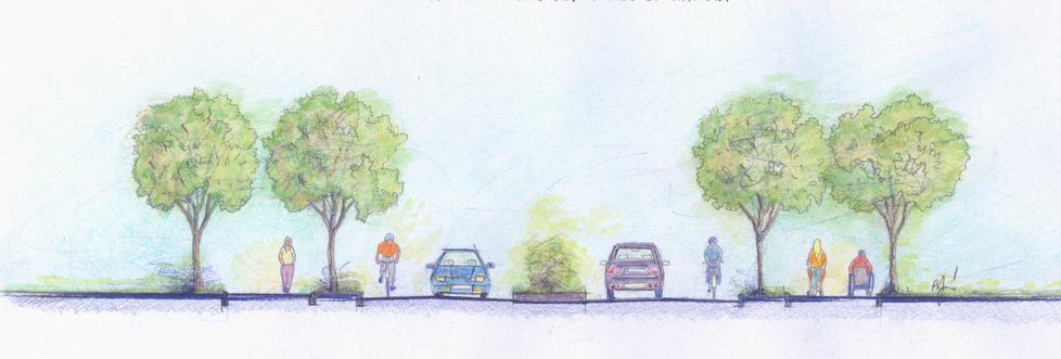 «La mia passeggiata per ciclisti e pedoni» 
