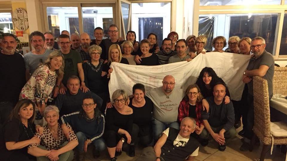 "Quelli dei Lombriconi" e foto ricordo assolutamente tutti insieme