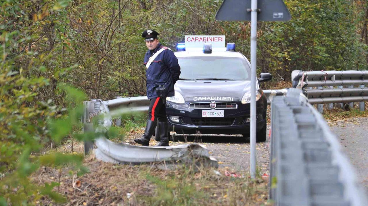 Un intervento dei carabinieri a Sambuca (foto d'archivio)