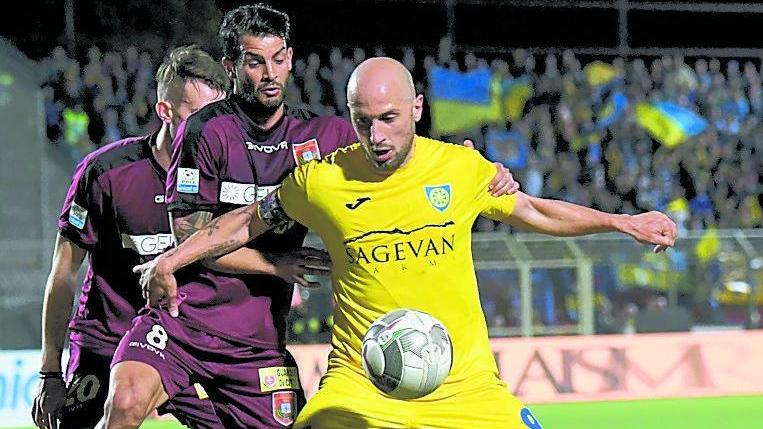 Carrarese affamata Baldini e Coralli out può tornare Tavano