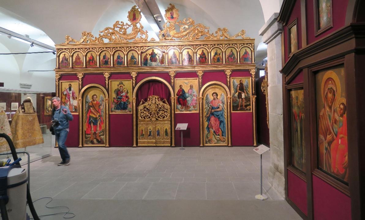 L'interno di una delle sale del nuovo museo livornese (Repetti Pentafoto)