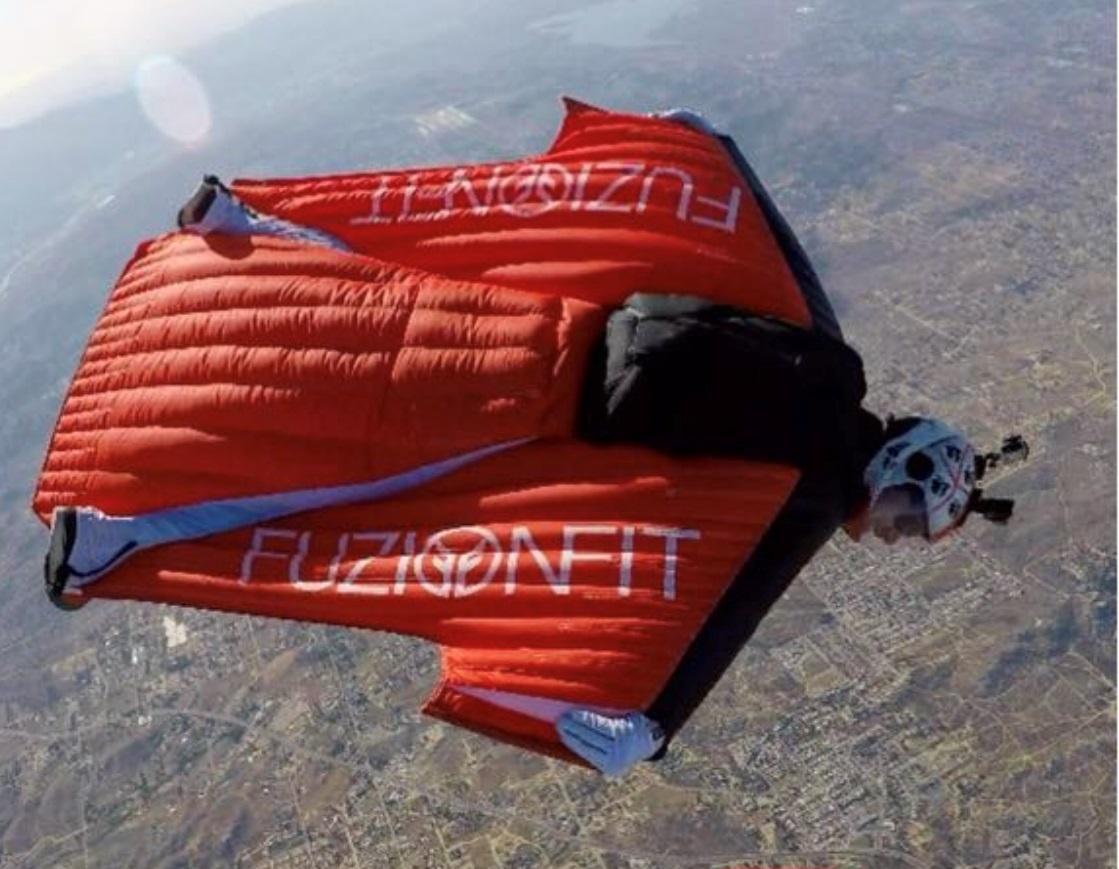 Niccolò Porcella in volo