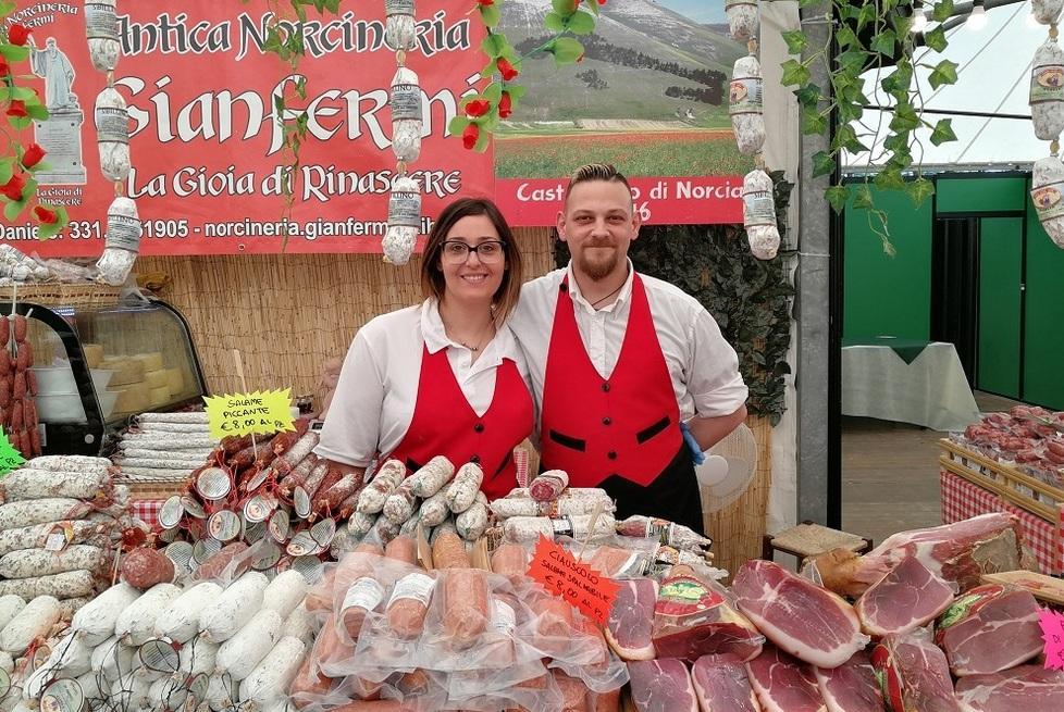 All’Agrifiera la norcineria rinata dal sisma