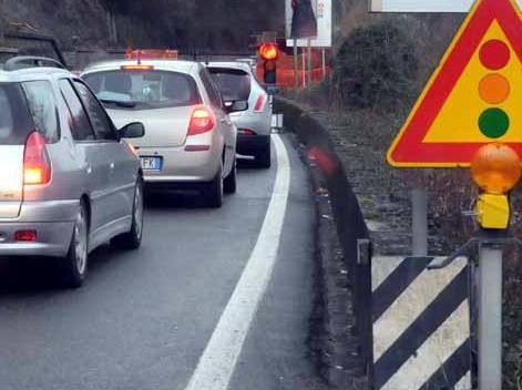 Cedimento sulla statale, i lavori ancora fermi 