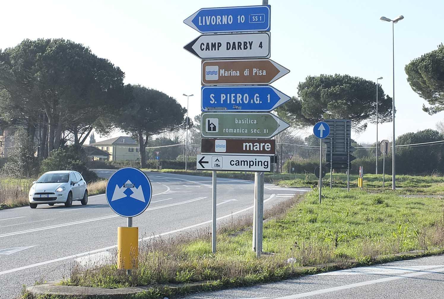 Lo svincolo di San Piero a Grado