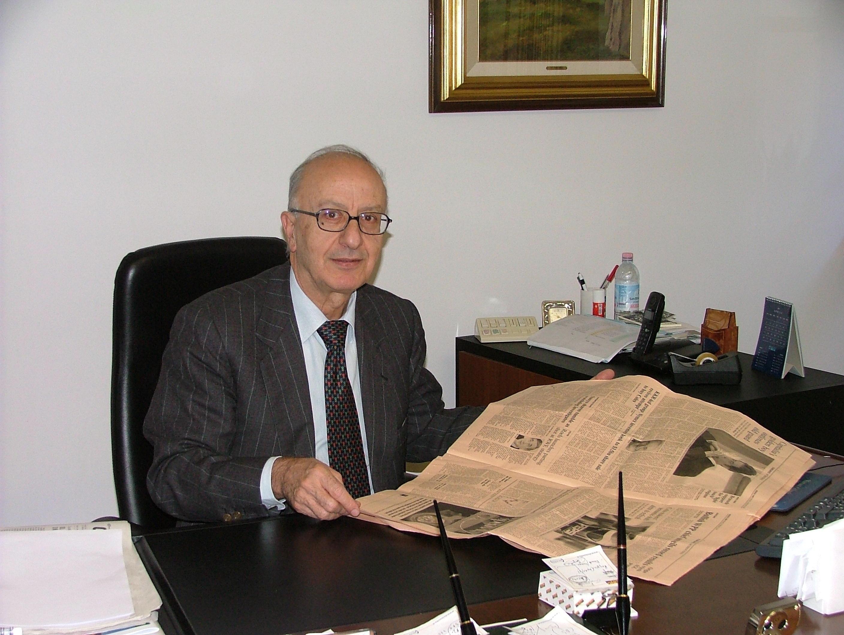 Giovanni Manghetti, presidente della Crv