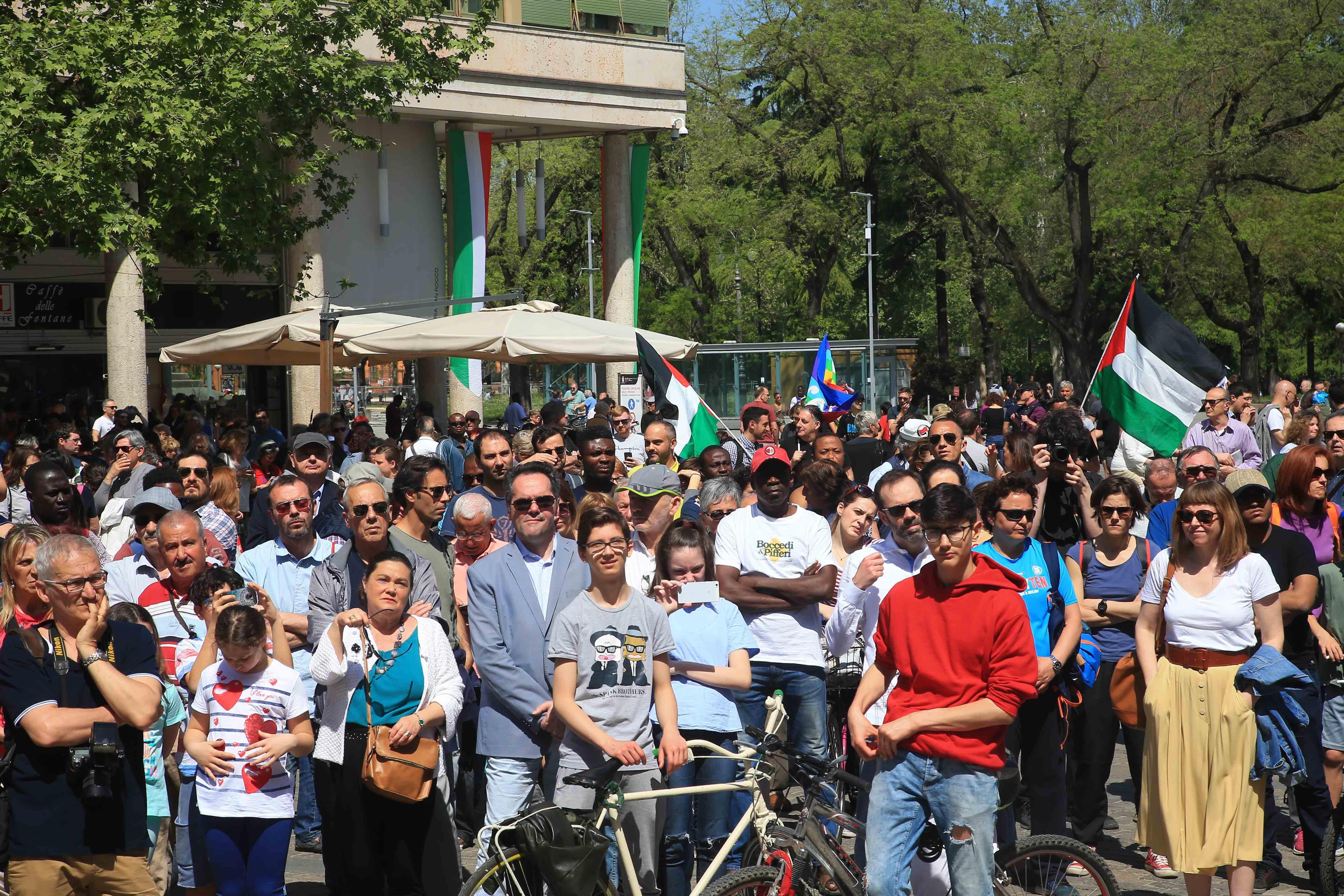 Il 25 aprile, la festa di tutti i reggiani