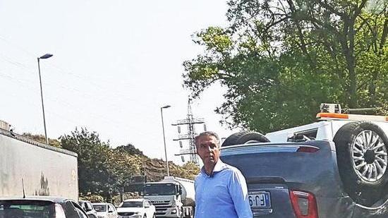 Incidente tra auto al Gagno Città paralizzata per ore
