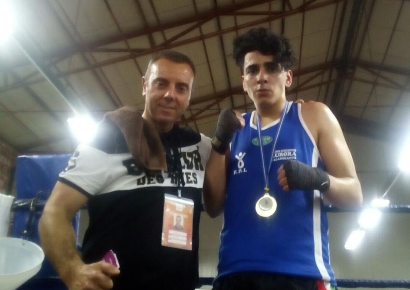 Il peso massimo Paolo Iofhouli ai campionati nazionali