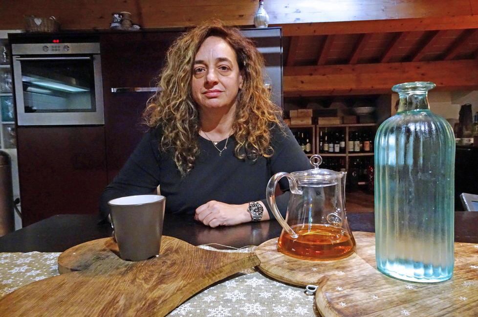 L'avvocata Elena Baldi: il suo digiuno a base di tè ed acqua (Foto Gori)