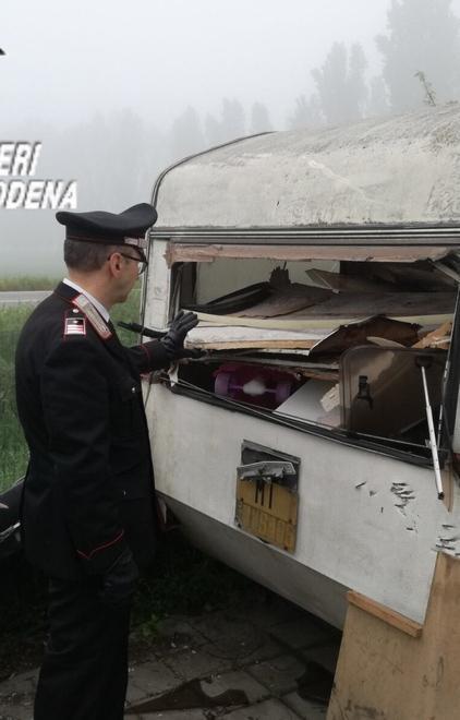 Campi nomadi, blitz e tre denunce 