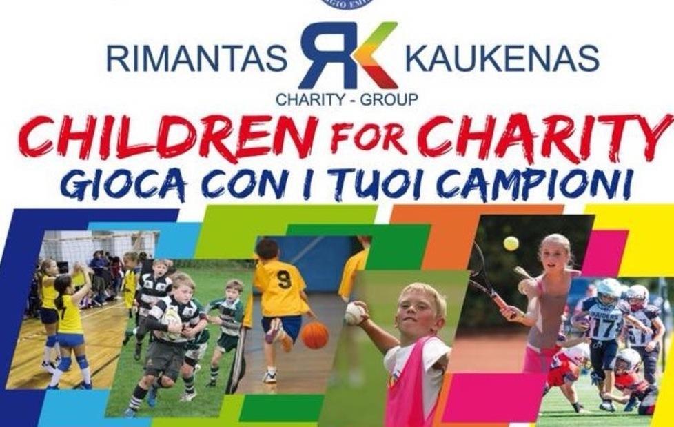Kaukenas al Ct Reggio per i bimbi della pediatria 