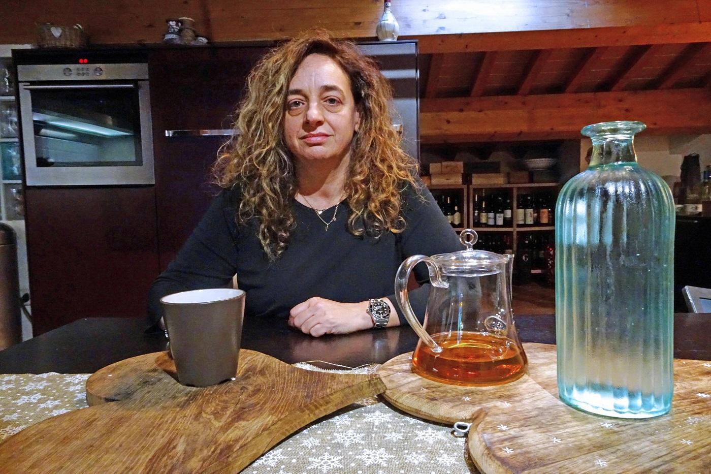 L'avvocata Elena Baldi: il suo digiuno a base di tè ed acqua (Foto Gori)