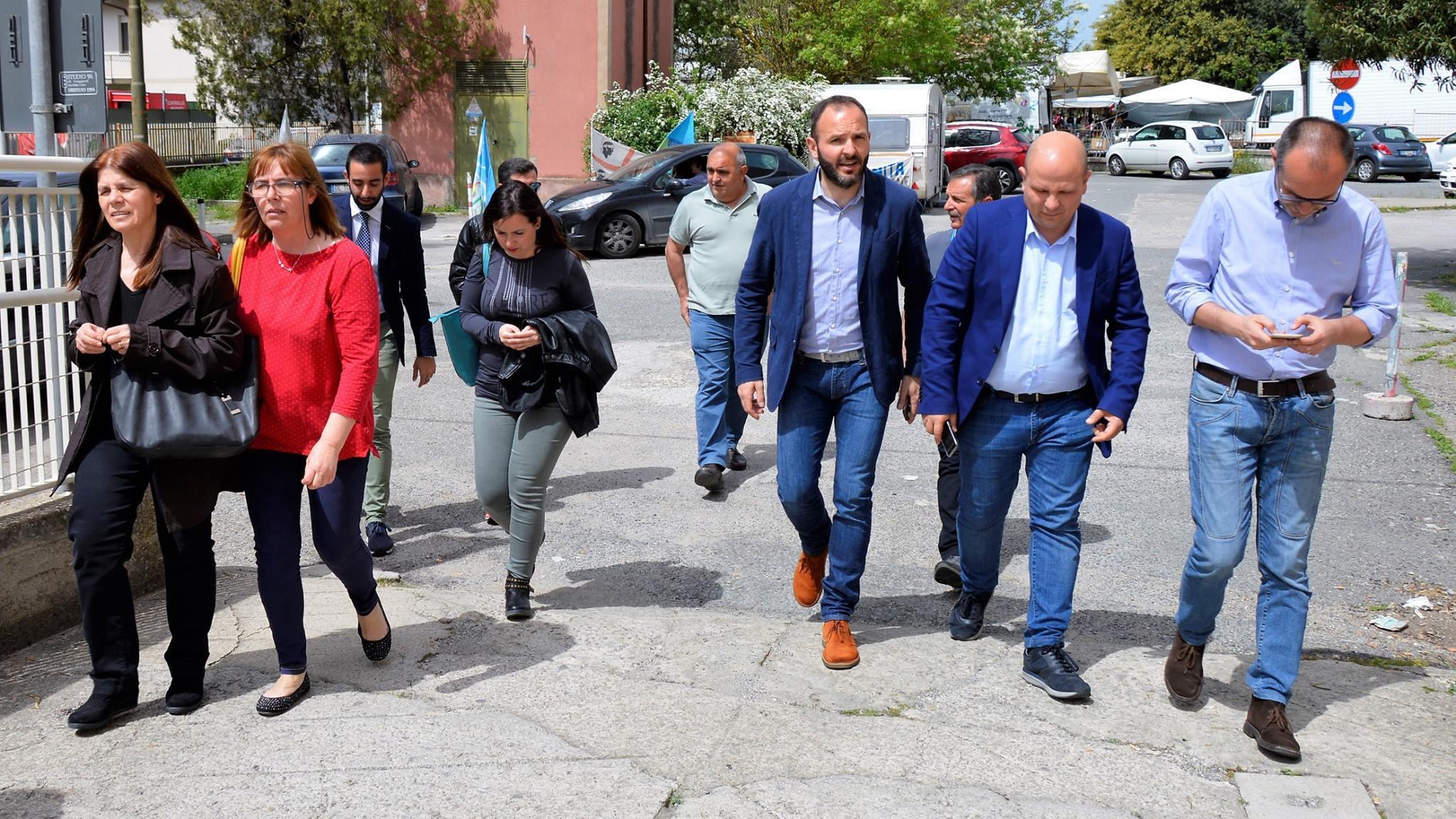 La visita del deputato Deidda e del consigliere regionale Truzzu