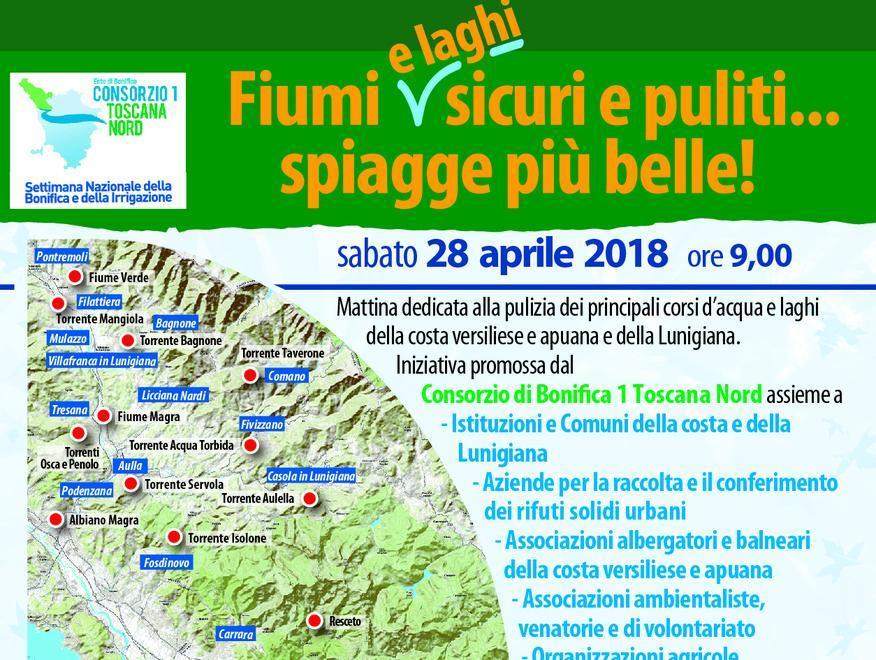 Volontari al lavoro su fiumi e spiagge 