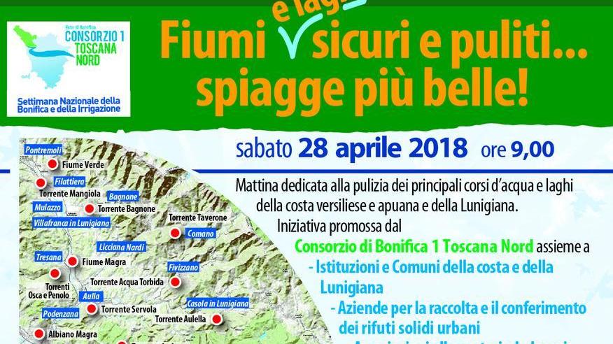 Volontari al lavoro su fiumi e spiagge