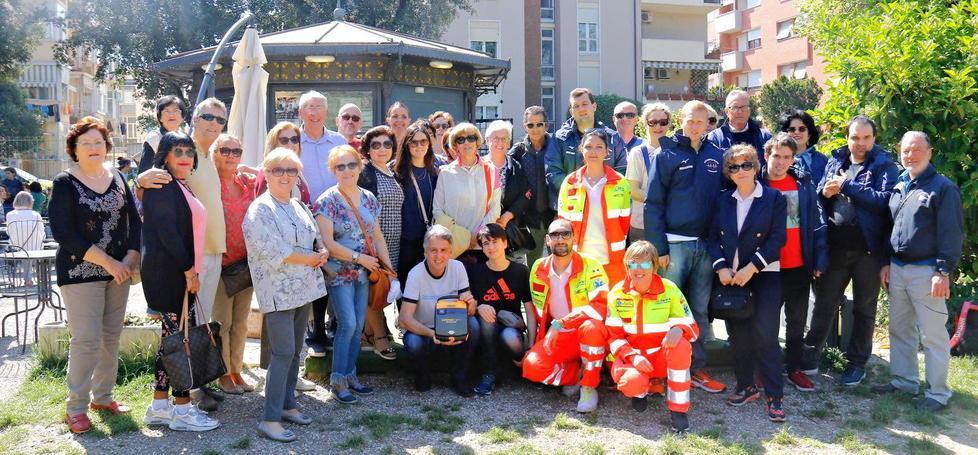 «Orgogliosi del defibrillatore è l’unico parco cardioprotetto» 